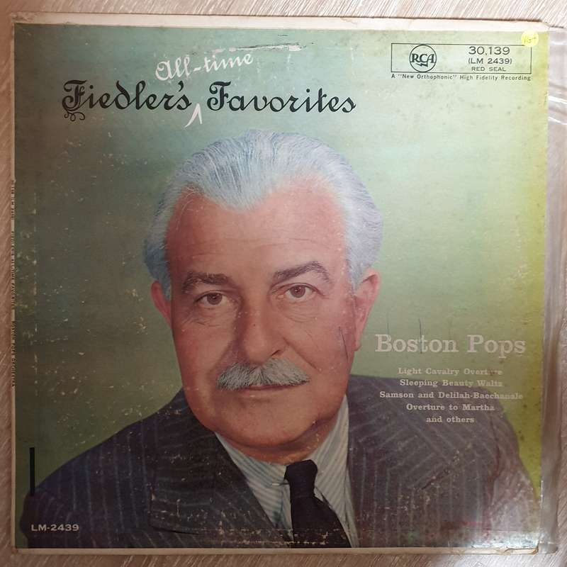 Arthur Fiedler ; Boston Pops  Fiedler's All-Time Favorites -  Vinyl LP Record  (VG+)
