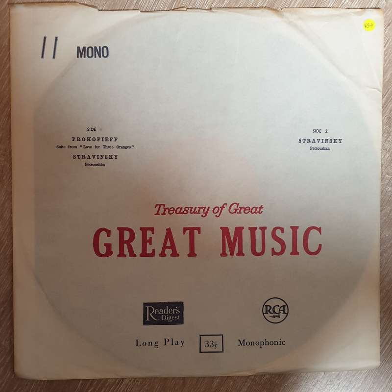 Treasury of Great Music Vol 11 -  Vinyl LP - Opened  - Very-Good+ Quality (VG+)