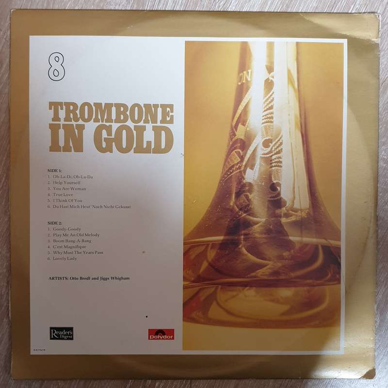 Trombone in Gold - Vol 8 -  Vinyl LP - Opened  - Very-Good+ Quality (VG+)