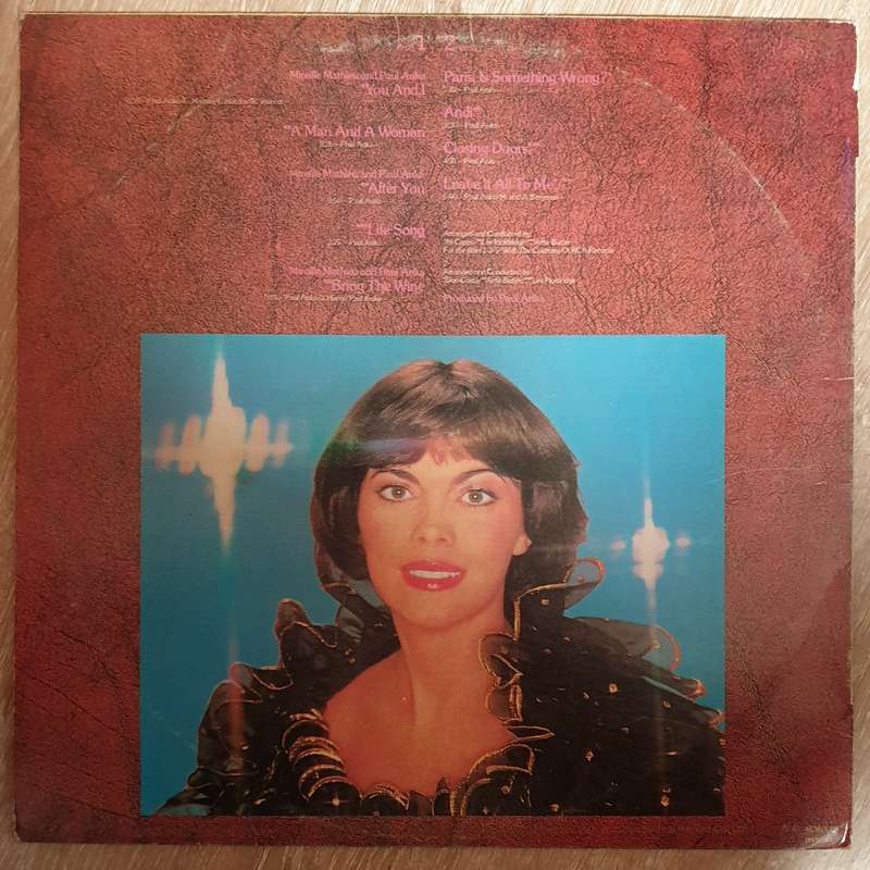 Mireille Mathieu  Mireille Mathieu Sings Paul Anka -  Vinyl LP - Opened  - Very-Good+ Quali...