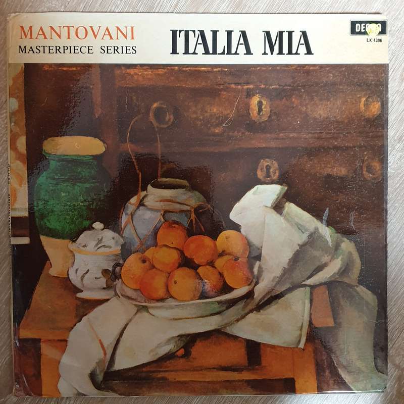 Mantovani And His Orchestra  Italia Mia -  Vinyl LP - Opened  - Very-Good+ Quality (VG+)