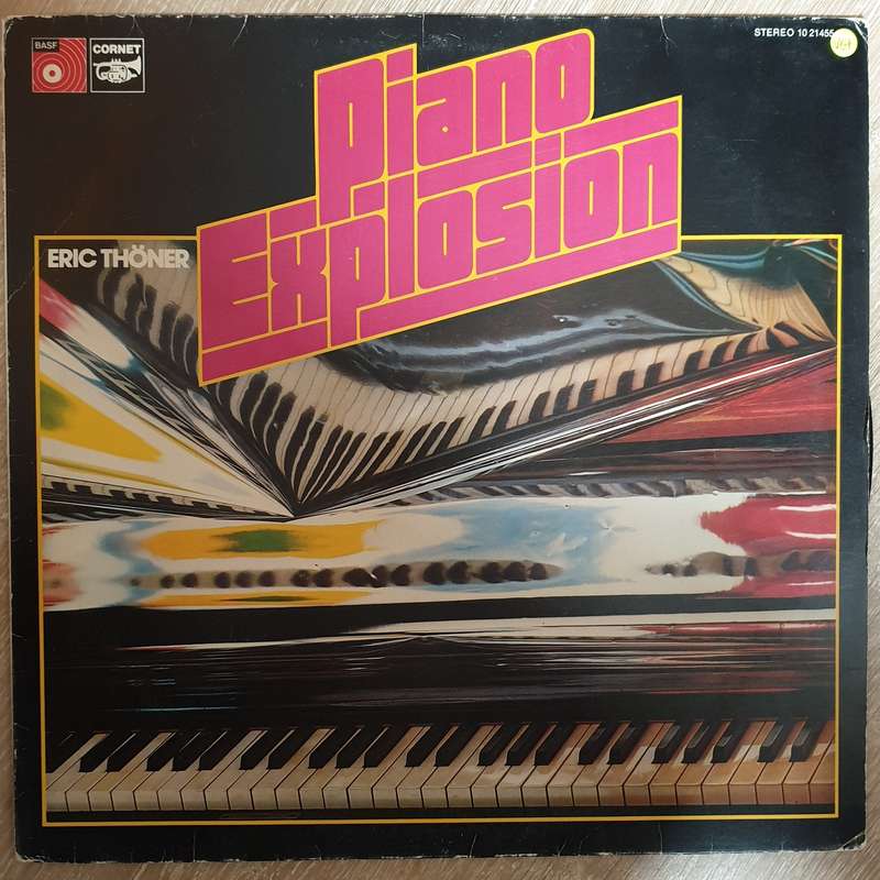 Eric Thöner  Piano Explosion -  Vinyl LP - Opened  - Very-Good+ Quality (VG+)