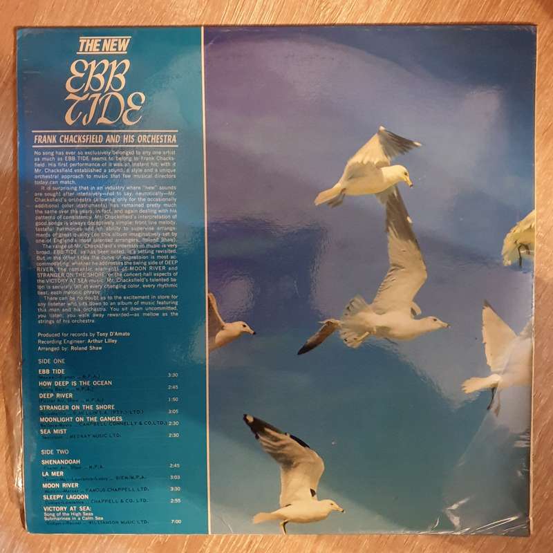 Frank Chacksfield And His Orchestra  The New Ebb Tide -  Vinyl LP Record - Very-Good+ Quali...