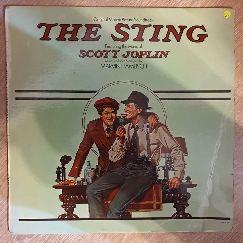 The Sting - Scott Joplin - Original Sioundtrack -  Vinyl LP Record - Opened  - Very-Good Quality ...