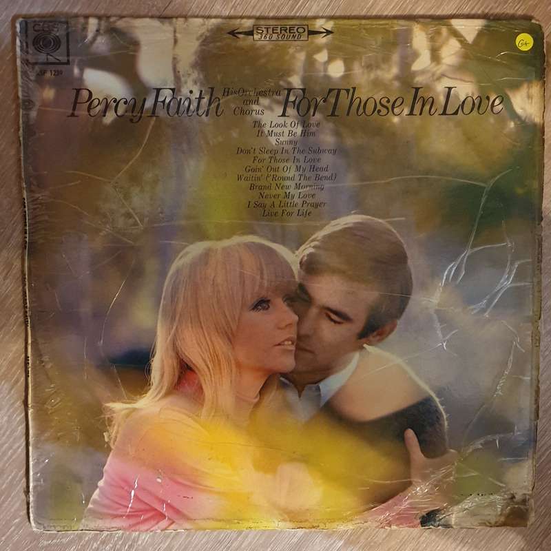 Percy Faith - For Those In Love - Vinyl LP Record - Opened  - Good+ Quality (G+)