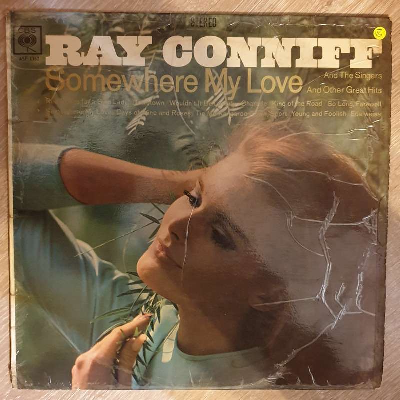 Ray Conniff - Somewhere my Love  -  Vinyl LP Record - Opened  - Very-Good- Quality (VG-)
