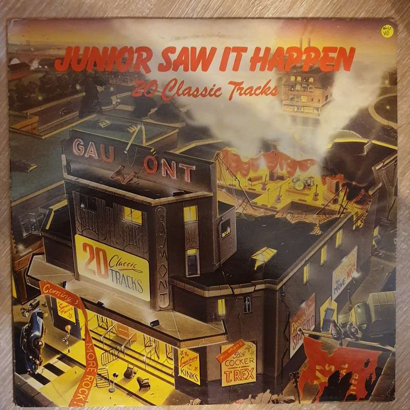 Junior Saw It Happen - 20 Classic Tracks - Original Artists -  Vinyl LP Record - Very-Good Qualit...