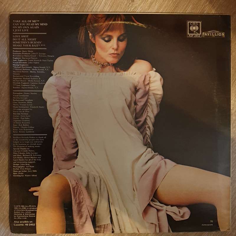 Barbara Law  Take All Of Me -  Vinyl LP Record - Very-Good+ Quality (VG+)