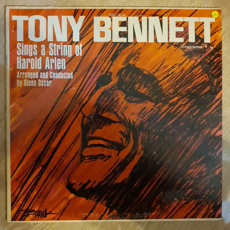 Tony Bennett  Sings A String Of Harold Arlen -  Vinyl LP Record - Very-Good+ Quality (VG+)