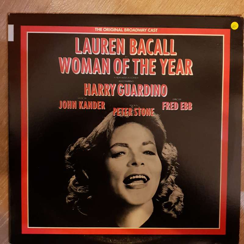 Lauren Bacall  Woman Of The Year (The Original Broadway Cast) -  Vinyl LP Record - Opened  ...