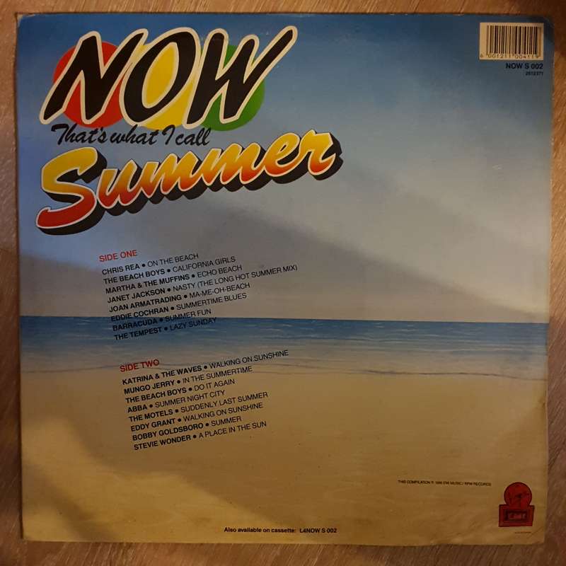 Now That's What I Call Summer -  Original Artists - Double Vinyl LP Record - Very-Good+ Quality (...