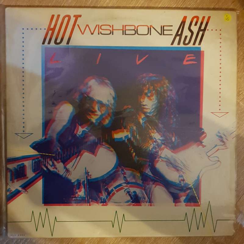 Wishbone Ash  Hot Ash Live - Vinyl LP Record - Opened  - Very-Good Quality (VG)