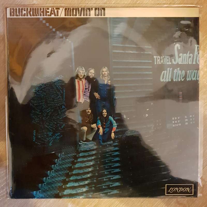 Buckwheat  Movin' On -  Vinyl LP Record - Very-Good+ Quality (VG+)
