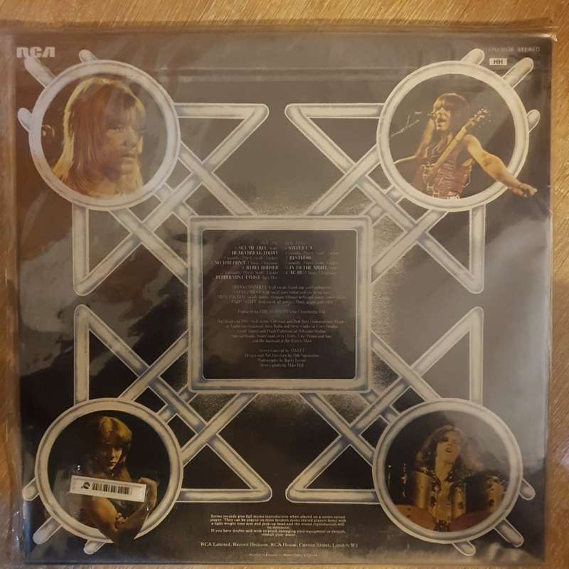 The Sweet  Sweet Fanny Adams -  Vinyl LP Record - Very-Good+ Quality (VG+)