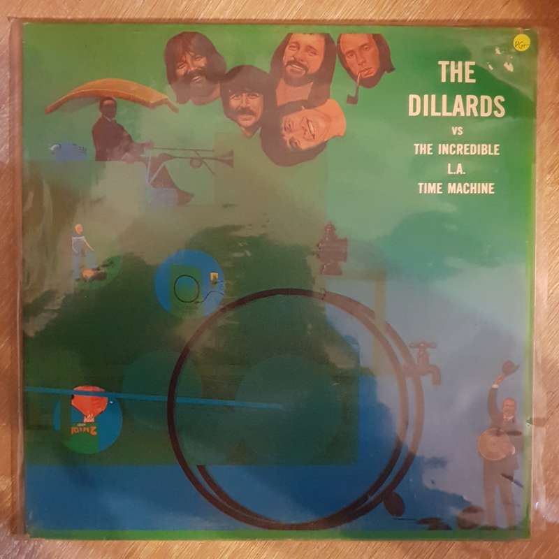 The Dillards  Versus The Incredible L.A. Time Machine -  Vinyl LP Record - Very-Good+ Quali...