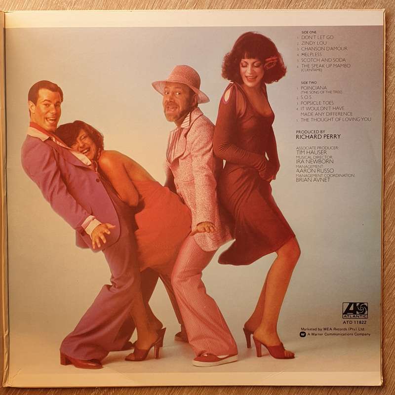 Manhattan Transfer -  Double Vinyl LP Album - Opened  - Very-Good+ Quality (VG+)