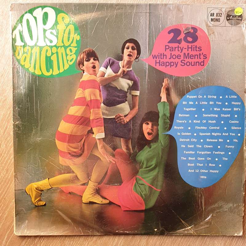 Jo Ment & His Party-Singers - Tops For Dancing (28 Party-Hits)  - Vinyl LP - Opened  - Very-Good+...