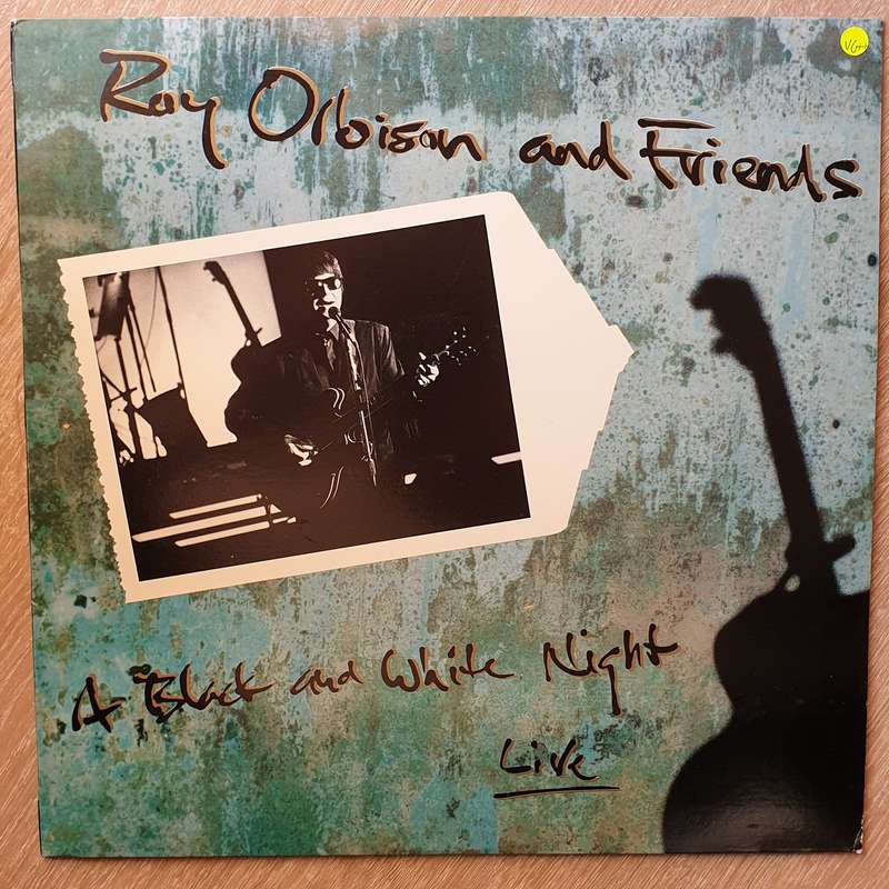 Roy Orbison and Friends - A Black and White Night Live - Vinyl LP Record - Very-Good+ Quality (VG+)
