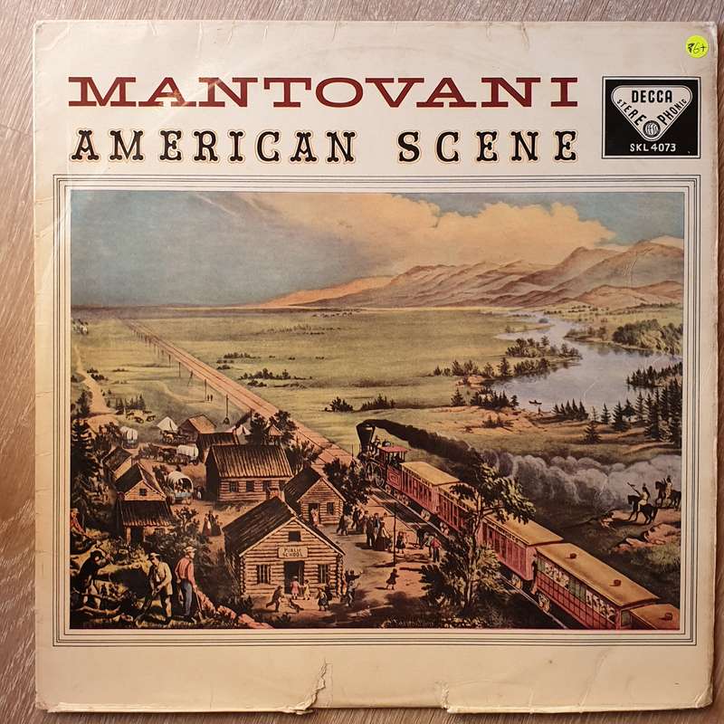 Mantovani And His Orchestra  The American Scene   Vinyl LP Record - Opened  - Good+ Q...