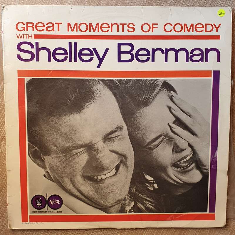 Shelley Berman  Great Moments Of Comedy With Shelley Berman -  Vinyl LP Record - Very-Good+...