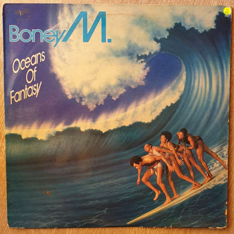 Boney M - Oceans Of Fantasy - Vinyl LP Record - Very-Good- Quality (VG-)
