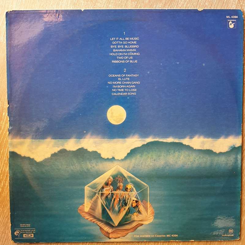 Boney M - Oceans Of Fantasy - Vinyl LP Record - Very-Good- Quality (VG-)