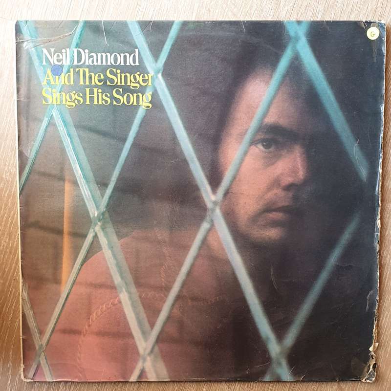 Neil Diamond - And The Singer Sings His Song -  Vinyl LP Record - Opened  - Good Quality (G)