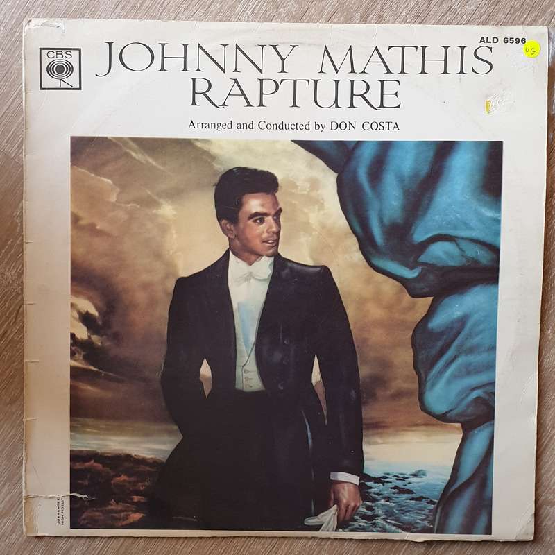 Johnny Mathis  Rapture - Vinyl LP Record - Opened  - Very-Good Quality (VG)