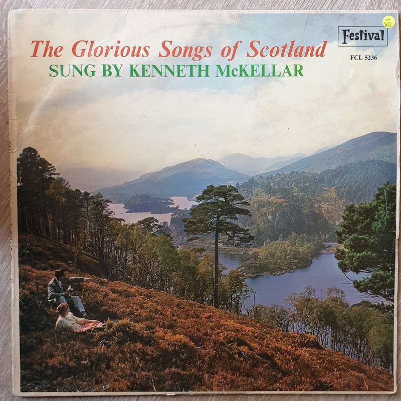 Kenneth McKellar  Glorious Songs of Scotland -  Vinyl LP Record - Very-Good+ Quality (VG+)