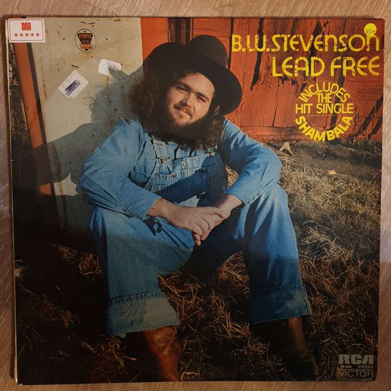 B.W. Stevenson  Lead Free -  Vinyl LP Record - Opened  - Very-Good+ Quality (VG+)