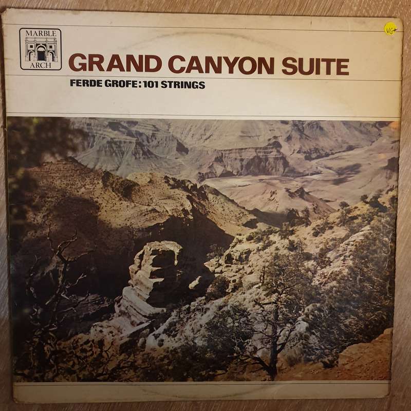 101 Strings  Ferde Grofe's Grand Canyon Suite - Vinyl LP Record - Very-Good+ Quality (VG+)