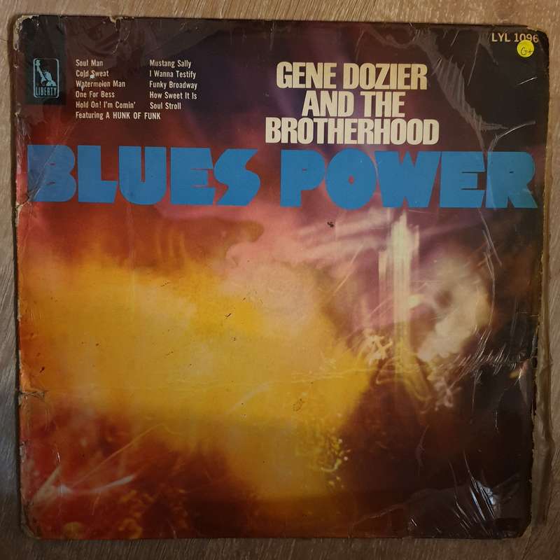 Gene Dozier And The Brotherhood  Blues Power  - Vinyl LP Record - Opened  - Good+ Quality (G+)