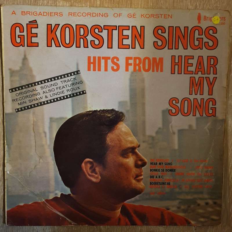 Ge Korsten - Sings Hits From Hear My Song - Vinyl LP Record - Opened  - Good+ Quality (G+)