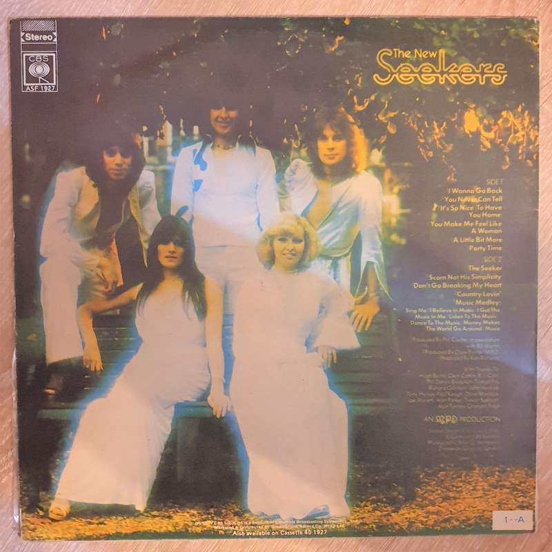 The New Seekers  Together Again- Opened   Vinyl LP Record - Opened  - Very-Good+ Qual...