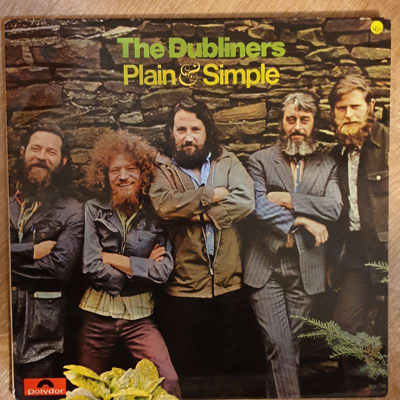The Dubliners  Plain And Simple - Vinyl LP Record - Opened  - Very-Good+ Quality (VG+)