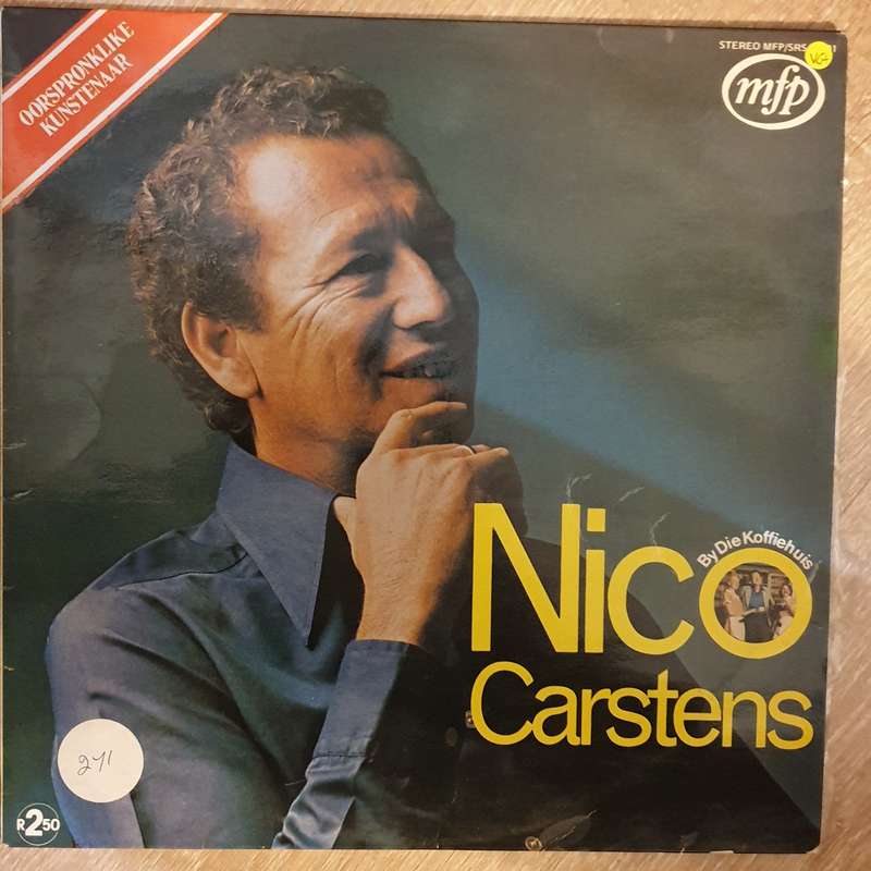 Nico Carstens - MFP Original Artist  Series - Vinyl Record - Opened  - Very-Good+ Quality (VG+)