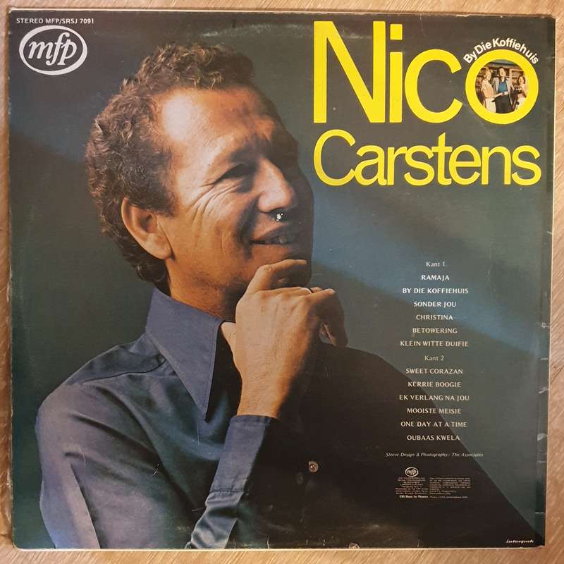 Nico Carstens - MFP Original Artist  Series - Vinyl Record - Opened  - Very-Good+ Quality (VG+)