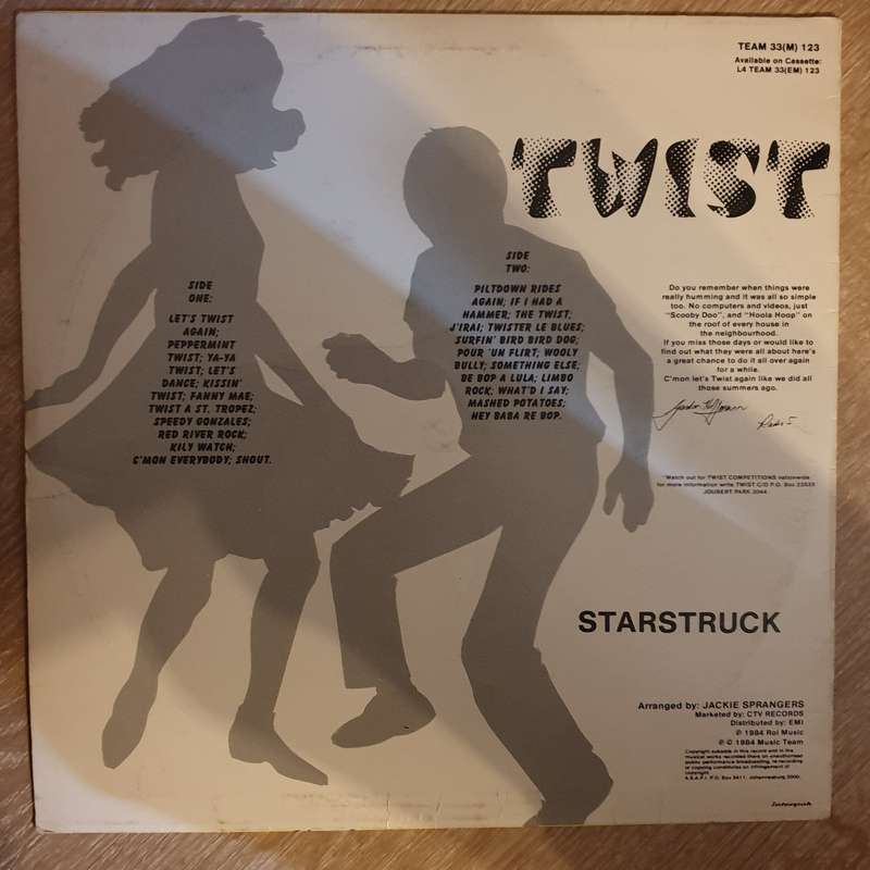 Starstruck - Twist - Vinyl Record - Opened  - Very-Good Quality (VG)