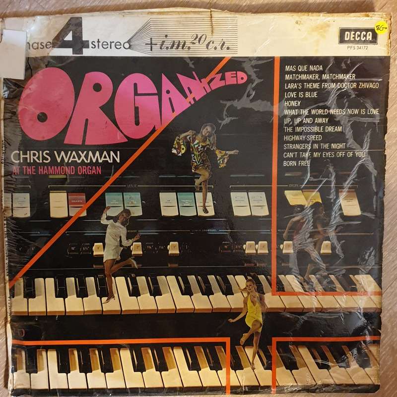 Chris Waxman - Organized   Vinyl LP Record - Opened  - Good+ Quality (G+)