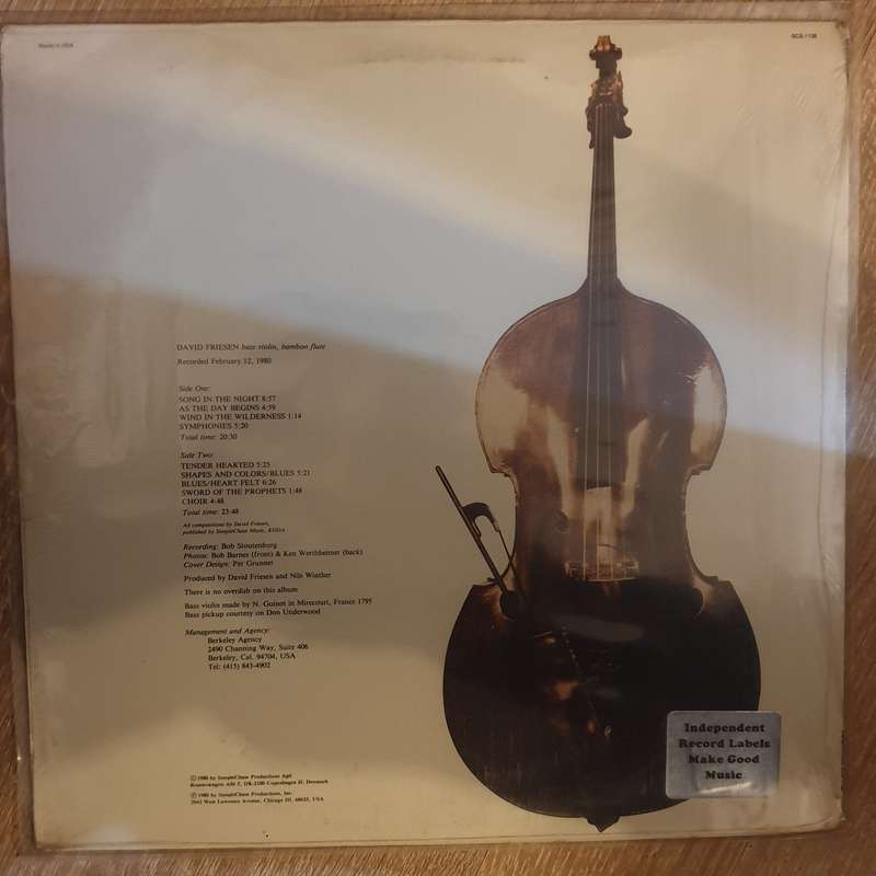 David Friesen  Paths Beyond Tracing - Vinyl LP Record - Sealed