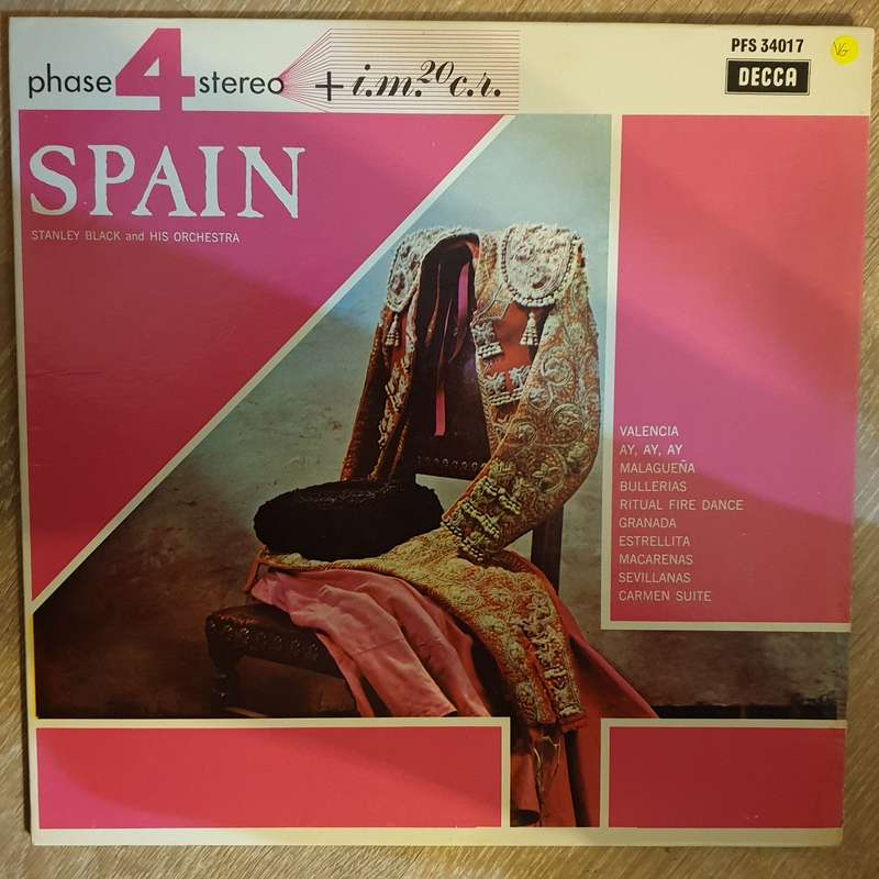 Stanley Black and His Orchestra - Spain - Vinyl LP - Opened  - Very-Good+ Quality (VG+)