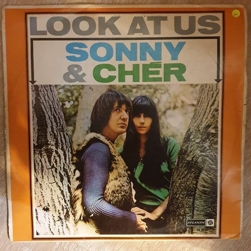 Sonny & Cher  Look At Us   Vinyl LP Record - Opened  - Good+ Quality (G+)