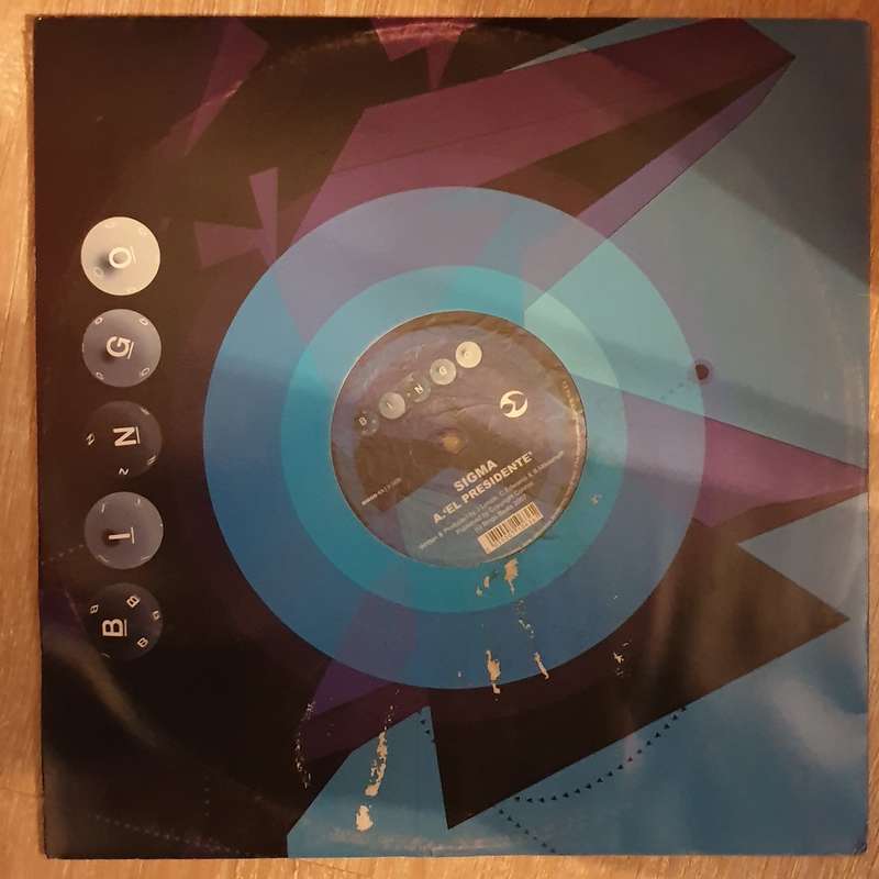 Sigma  El Presidente / All Blue - Vinyl LP  Record - Opened  - Very-Good+ Quality (VG+)