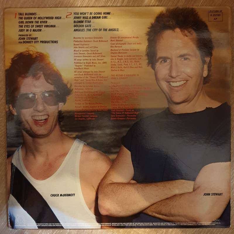 John Stewart  Blondes - Vinyl LP  Record - Opened  - Very-Good+ Quality (VG+)