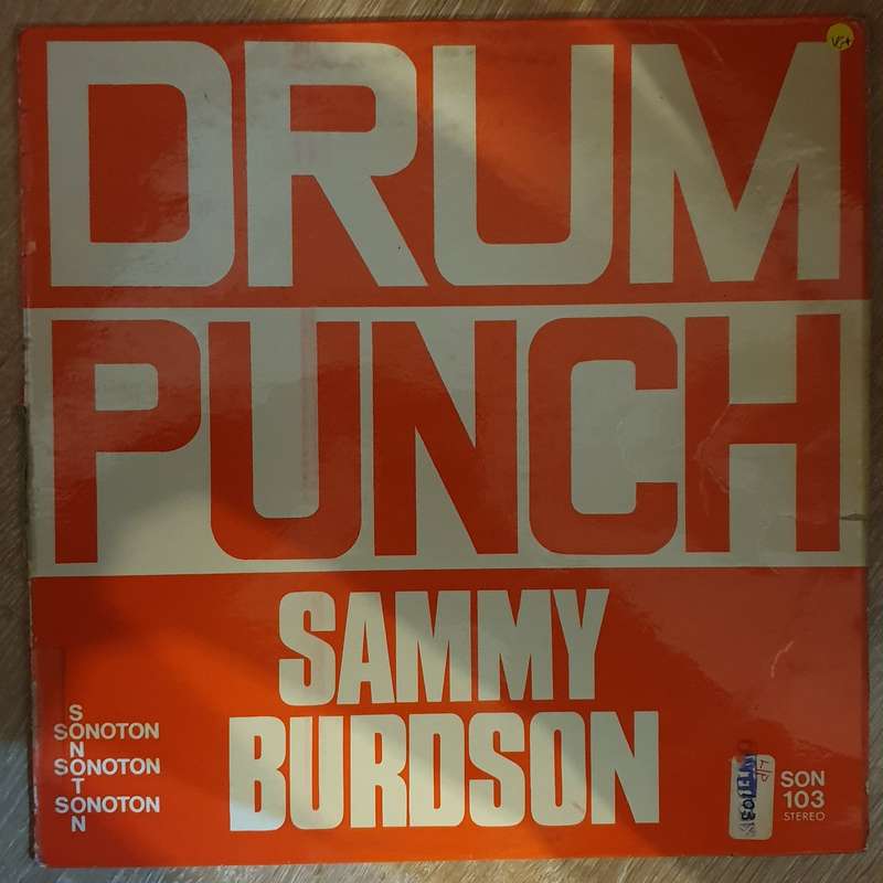 Sammy Burdson  Drum Punch - Vinyl LP  Record - Opened  - Very-Good+ Quality (VG+)