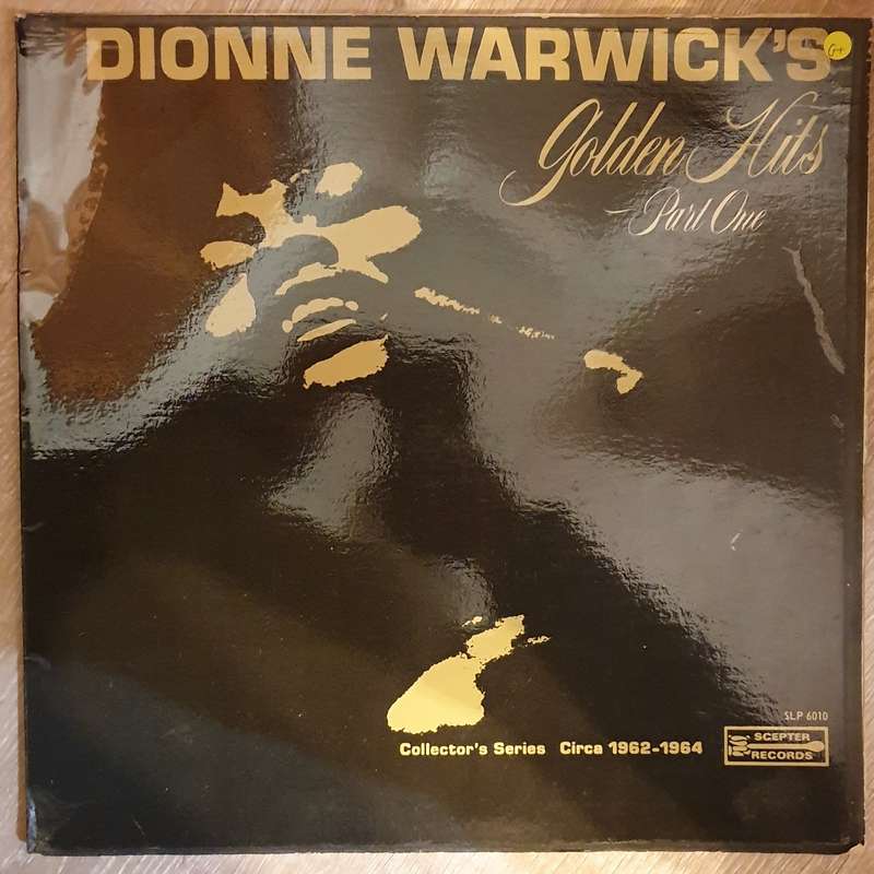 Dionne Warwick - Golden Hits Collectors Edition - Part 1   Vinyl LP Record - Opened  - Good+ Q...