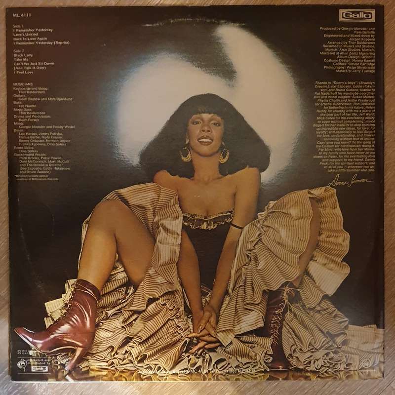 Donna Summer - I Remember Yesterday   - Vinyl LP  Record - Opened  - Very-Good+ Quality (VG+)