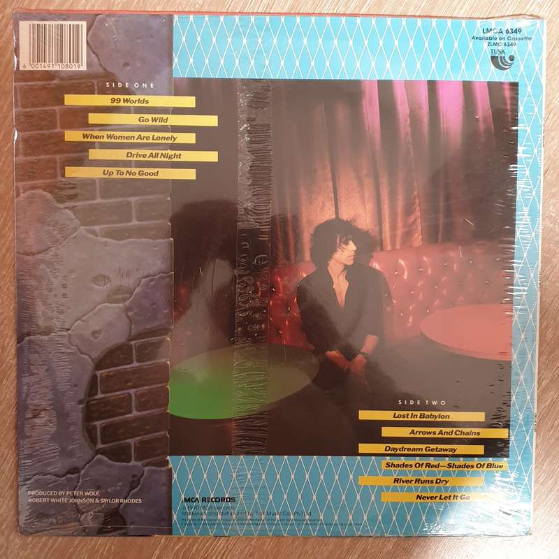Peter Wolf  Up To No Good  - Vinyl LP - Sealed