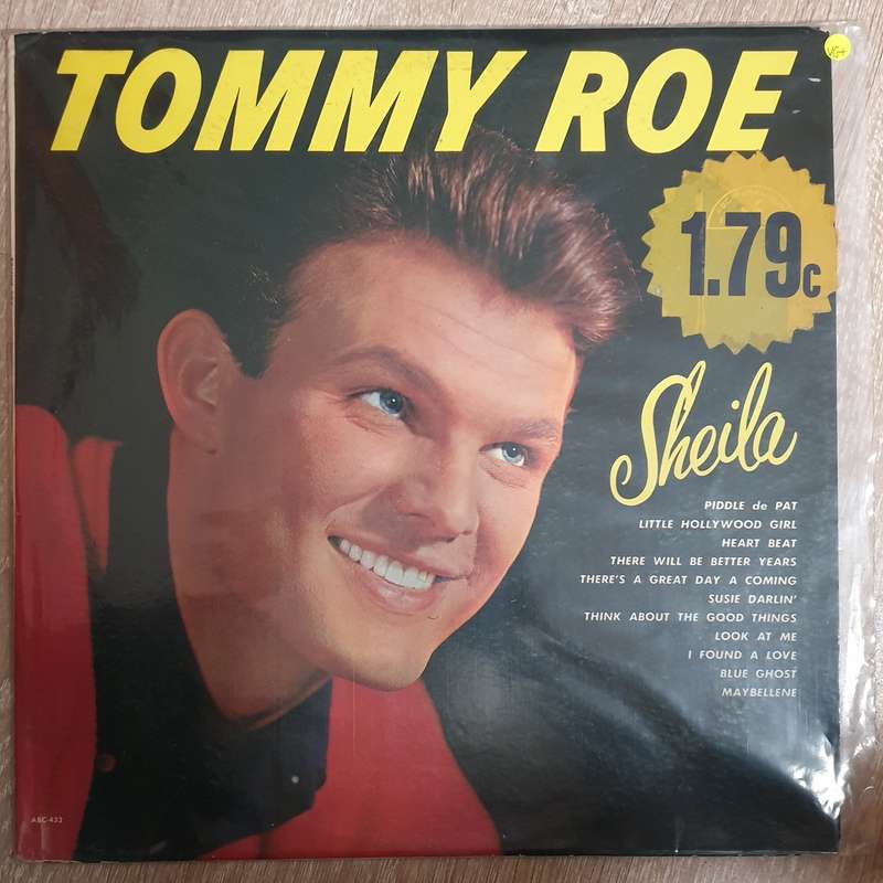 Tommy Roe  Sheila - Vinyl LP  Record - Opened  - Very-Good+ Quality (VG+)