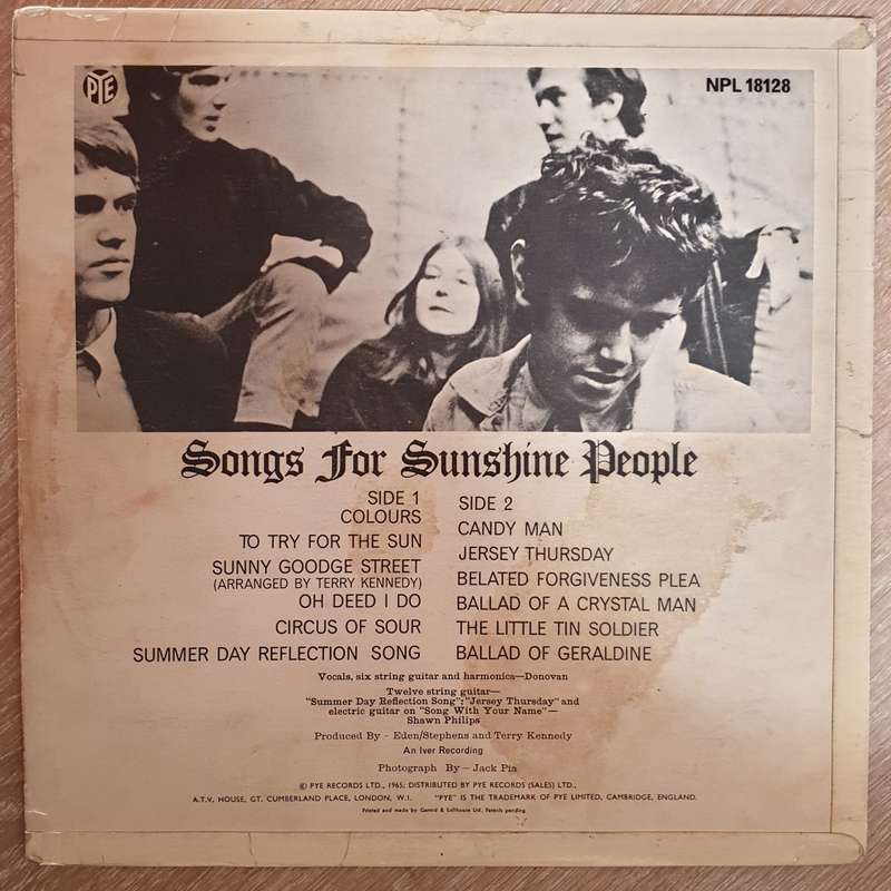 Donovan  Fairytale  (18128) - Vinyl LP  Record - Very-Good+ Quality (VG+)